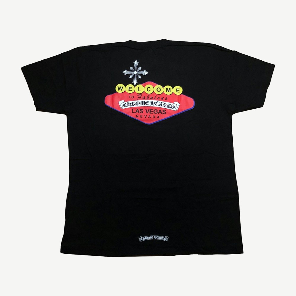 Las Vegas Exclusive T Shirt Color Print Black