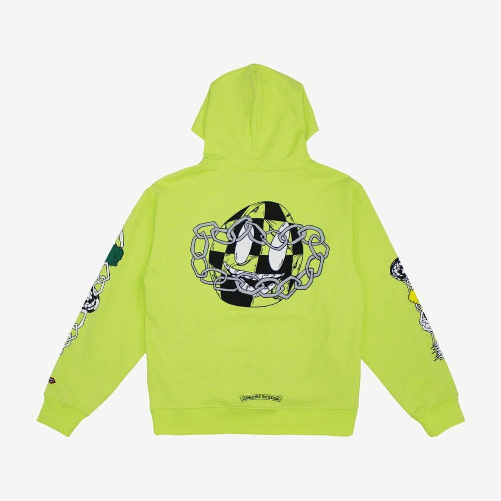 Matty Boy Link Hoodie Lime Green