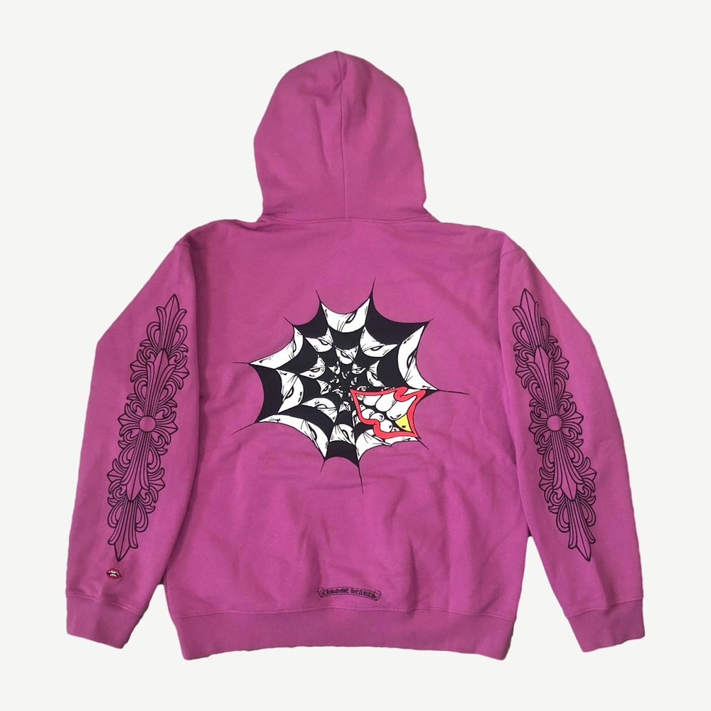 Matty Boy Spider Web Hoodie Purple