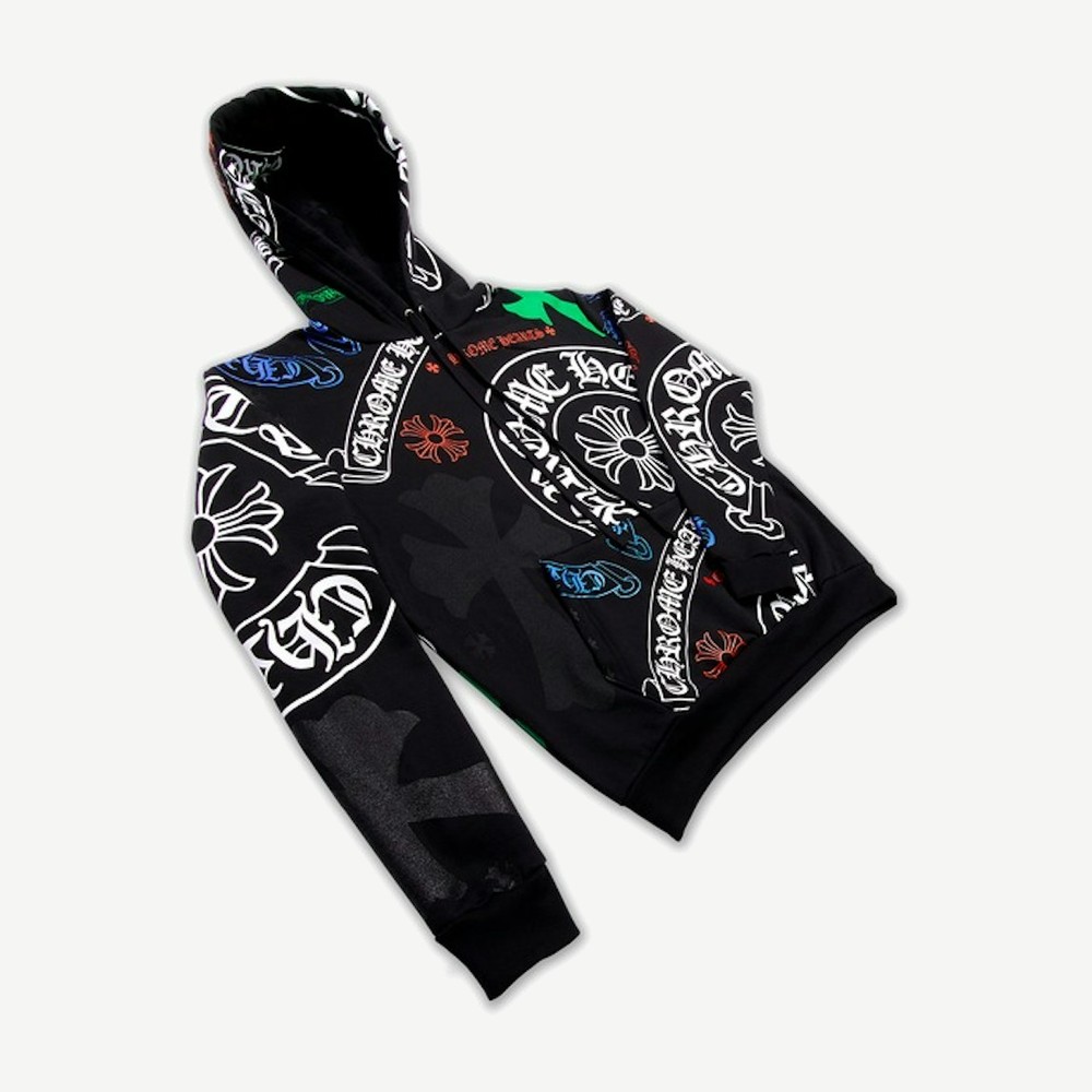 Stencil Hoodie Black