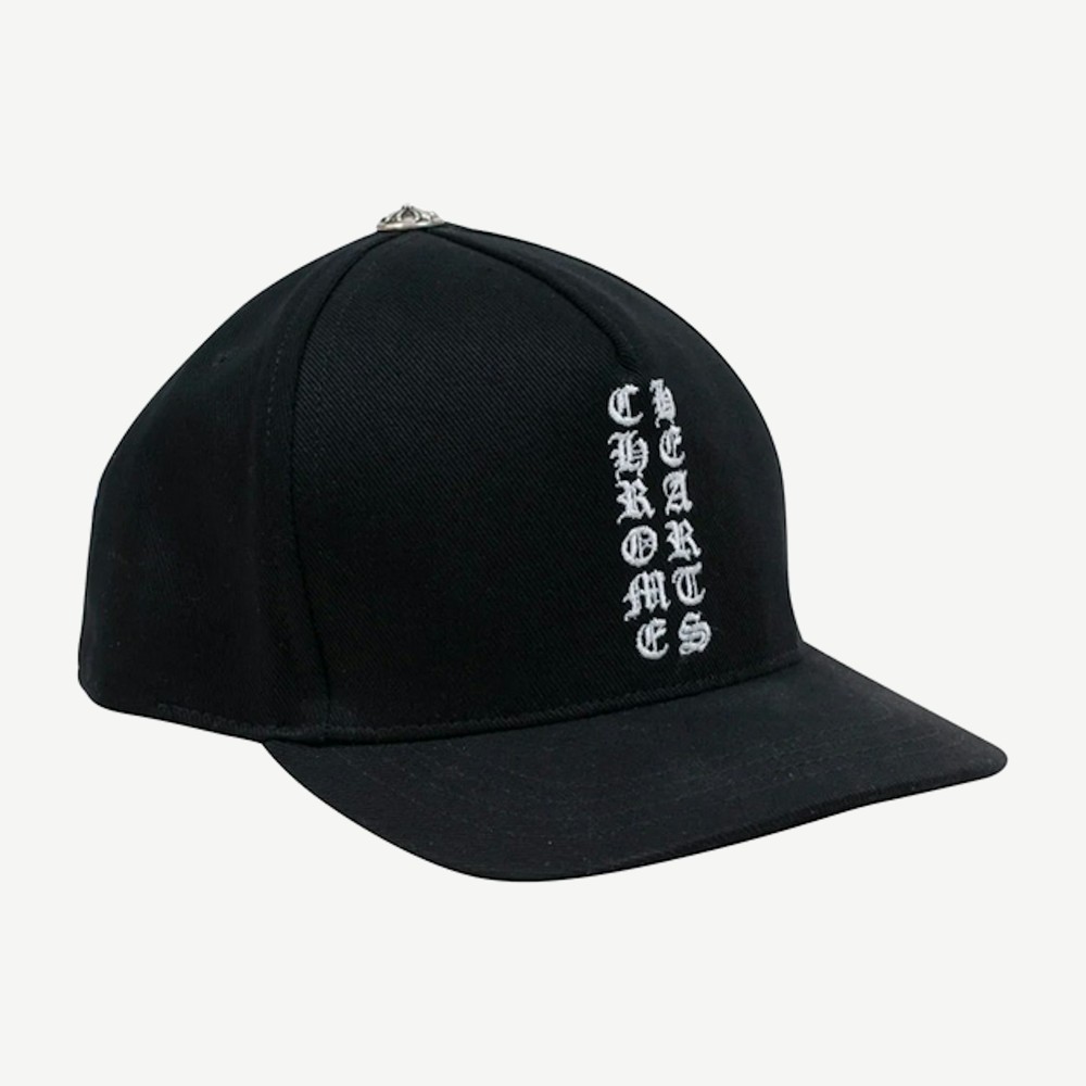 Vertical Logo Hat Black