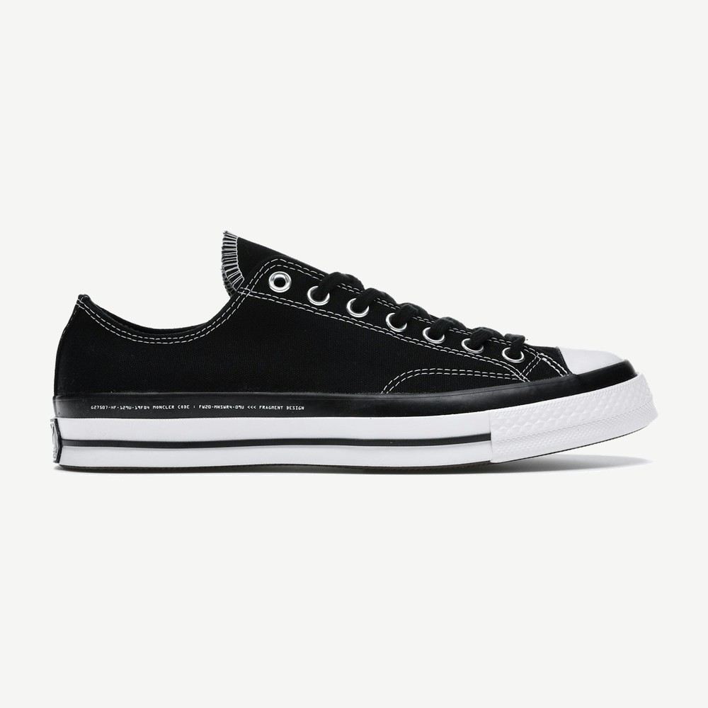 Chuck Taylor All Star 70s Ox 7 Moncler Fragment Black