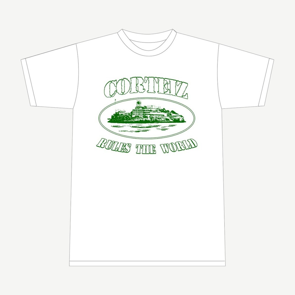 Alcatraz Tee Green