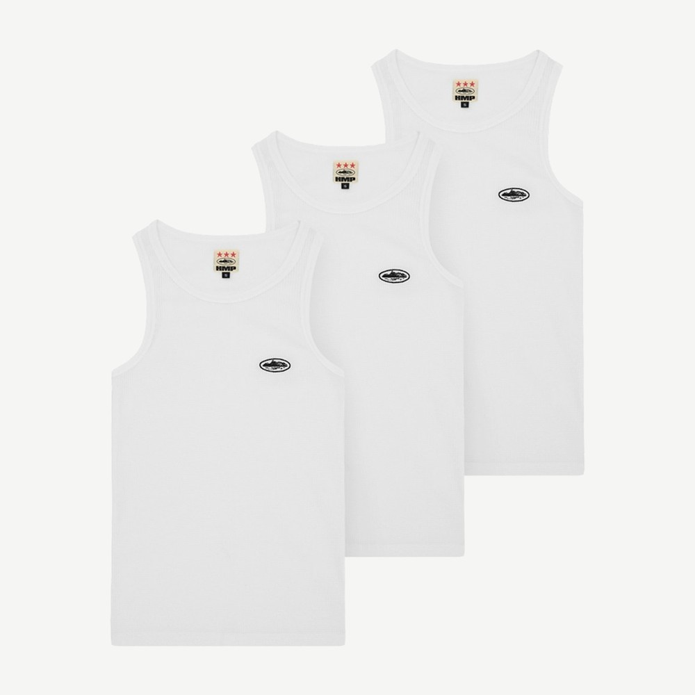Hmp Essentials Tank Top 3 Pack White