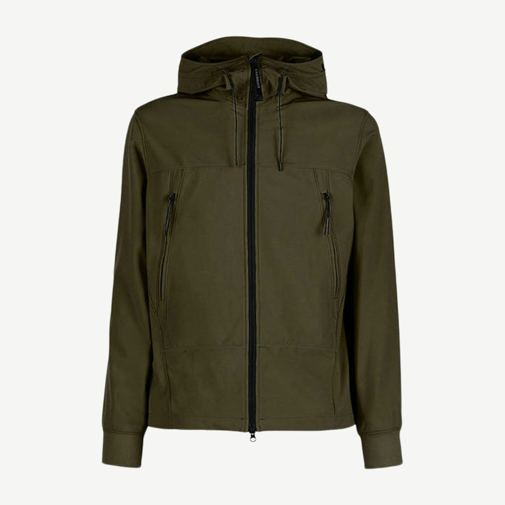 Cp Shell R Goggle Hoodie Khaki