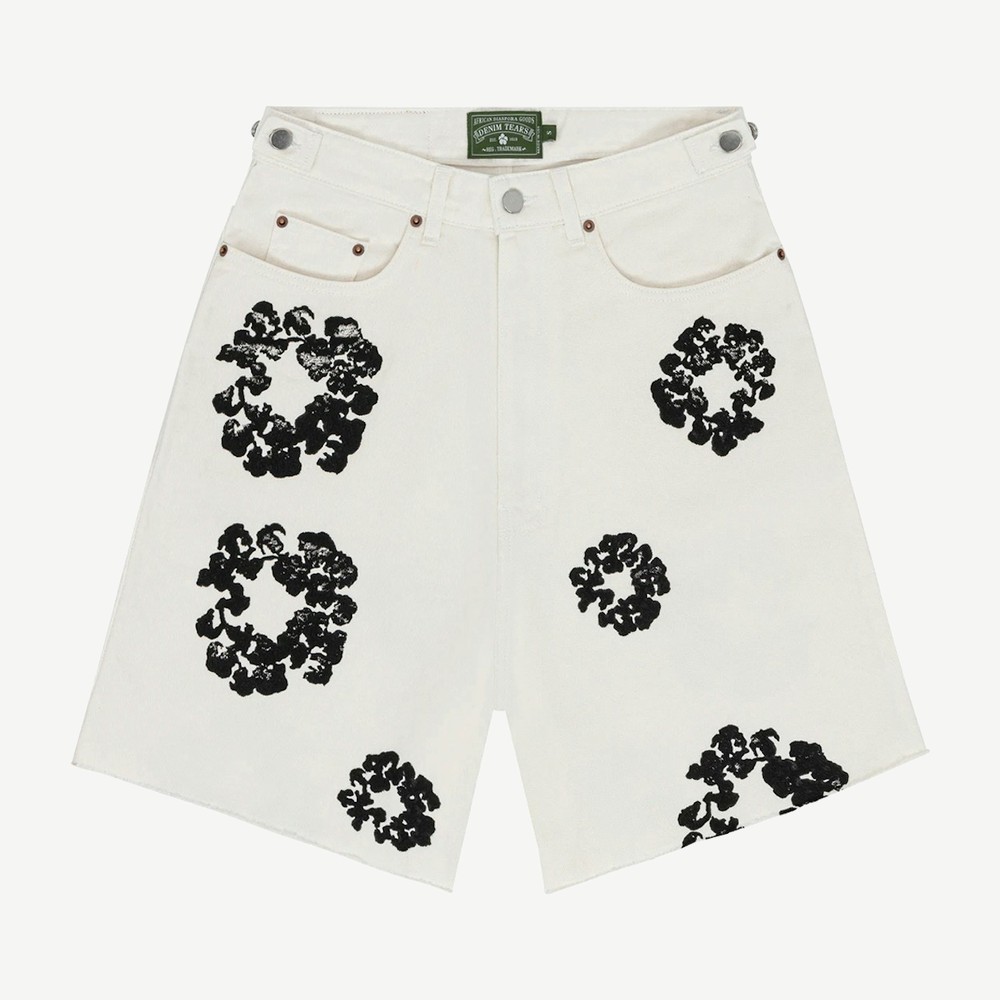 Cotton Wreath Tee White
