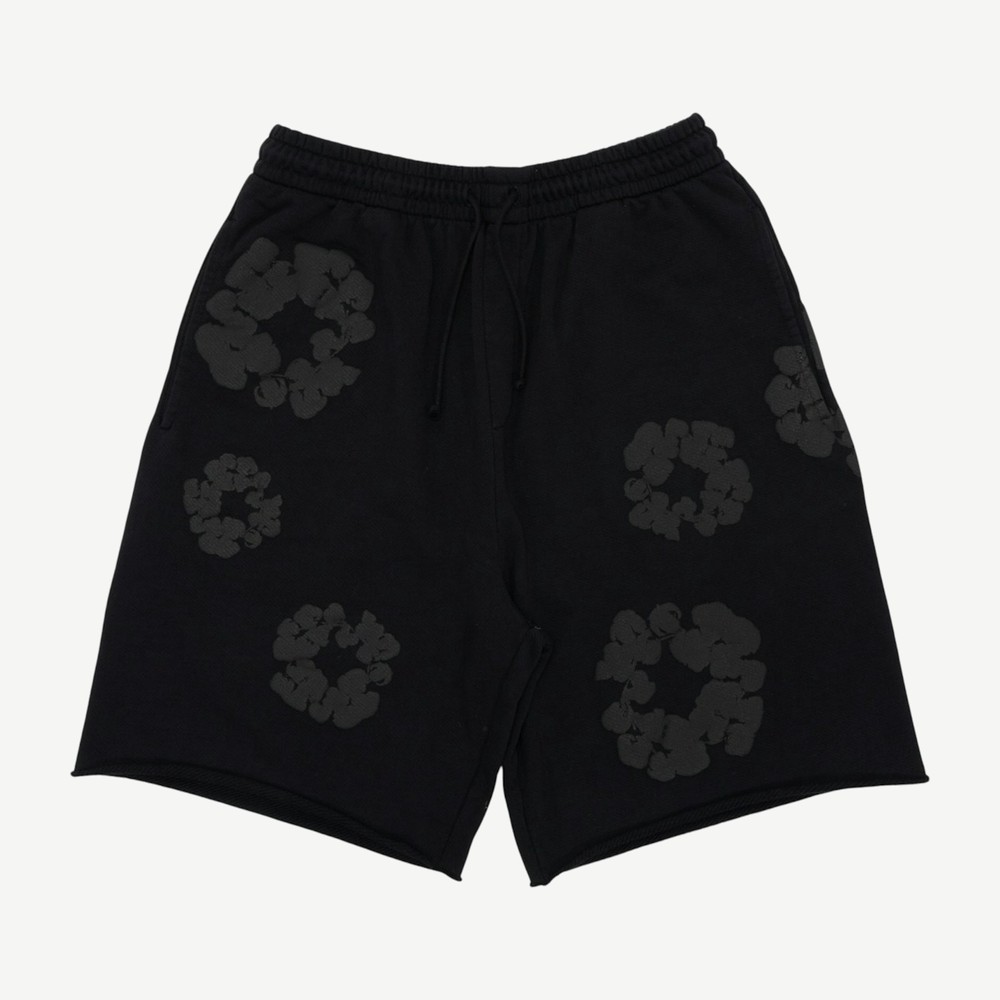 Mono Wreath Sweatshorts Black