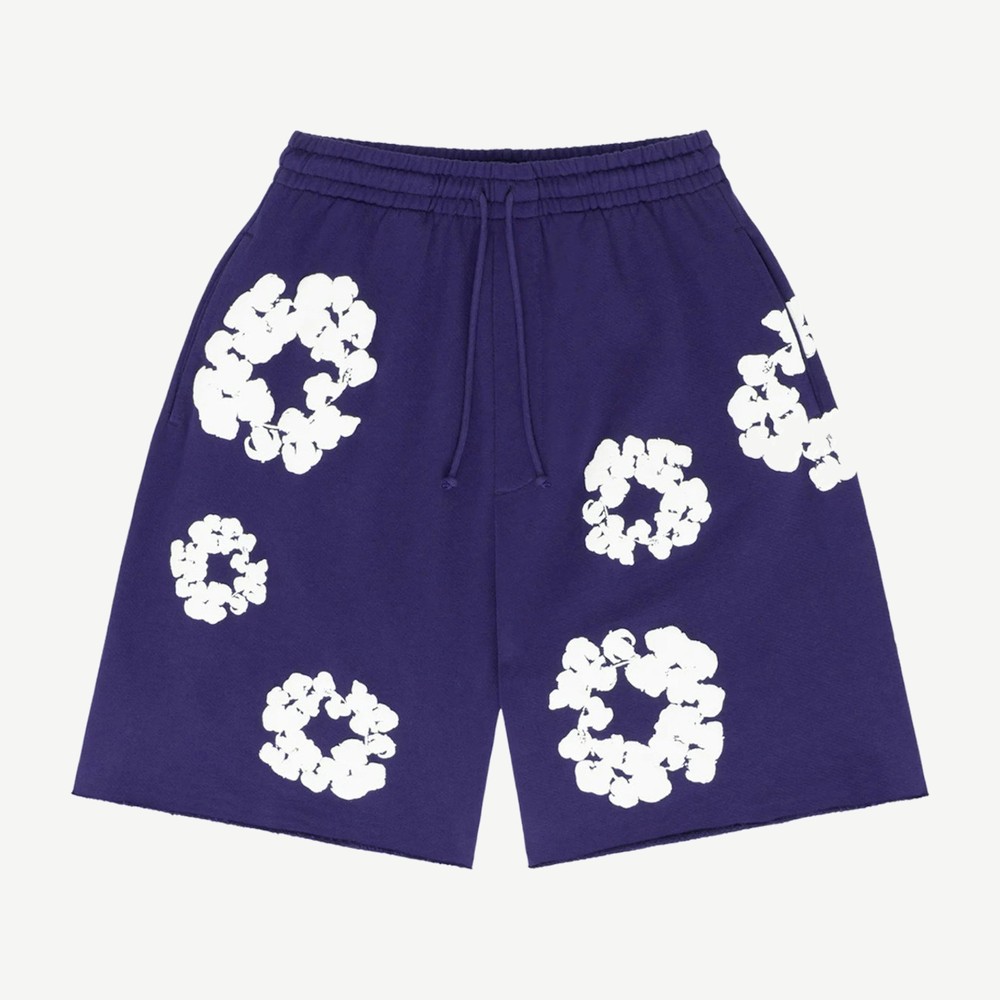The Cotton Wreath Shorts Purple