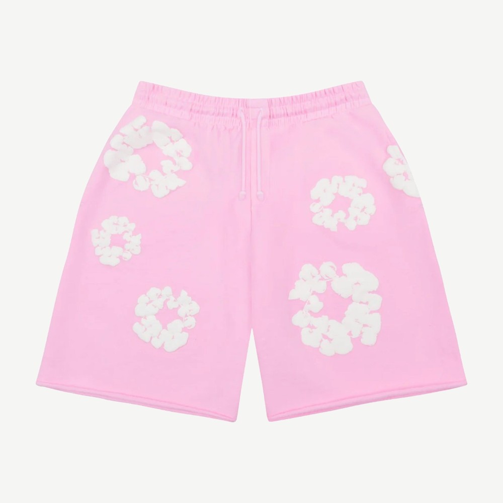 The Cotton Wreath Sweatshorts Powder Pink