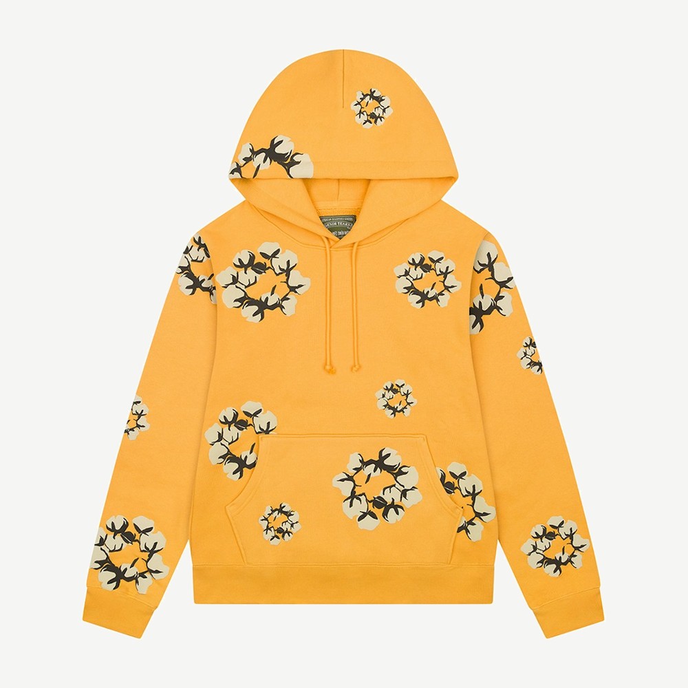 X Cpfm Cactus Tears Wreath Hoodie Yellow