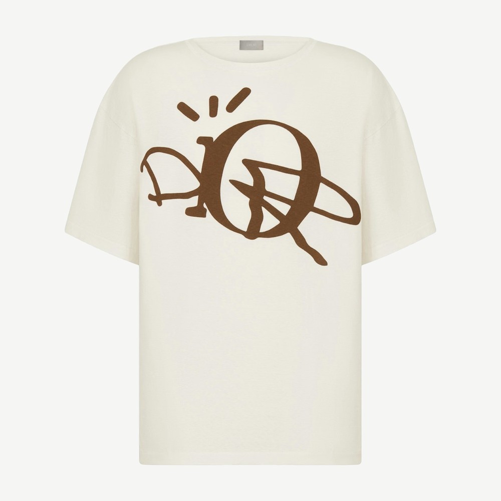 X Cactus Jack Oversized T Shirt White Brown