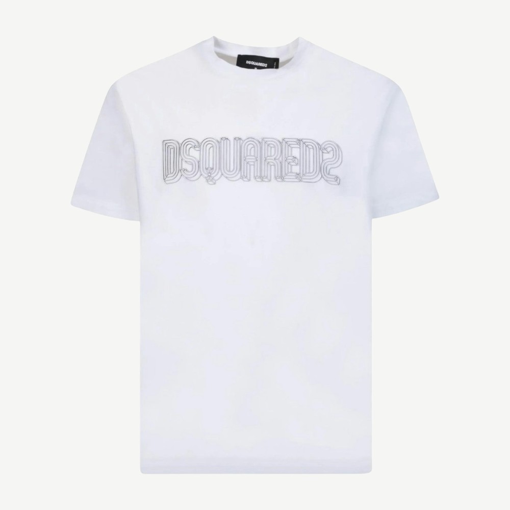 Brand Logo Cool Fit T Shirt White