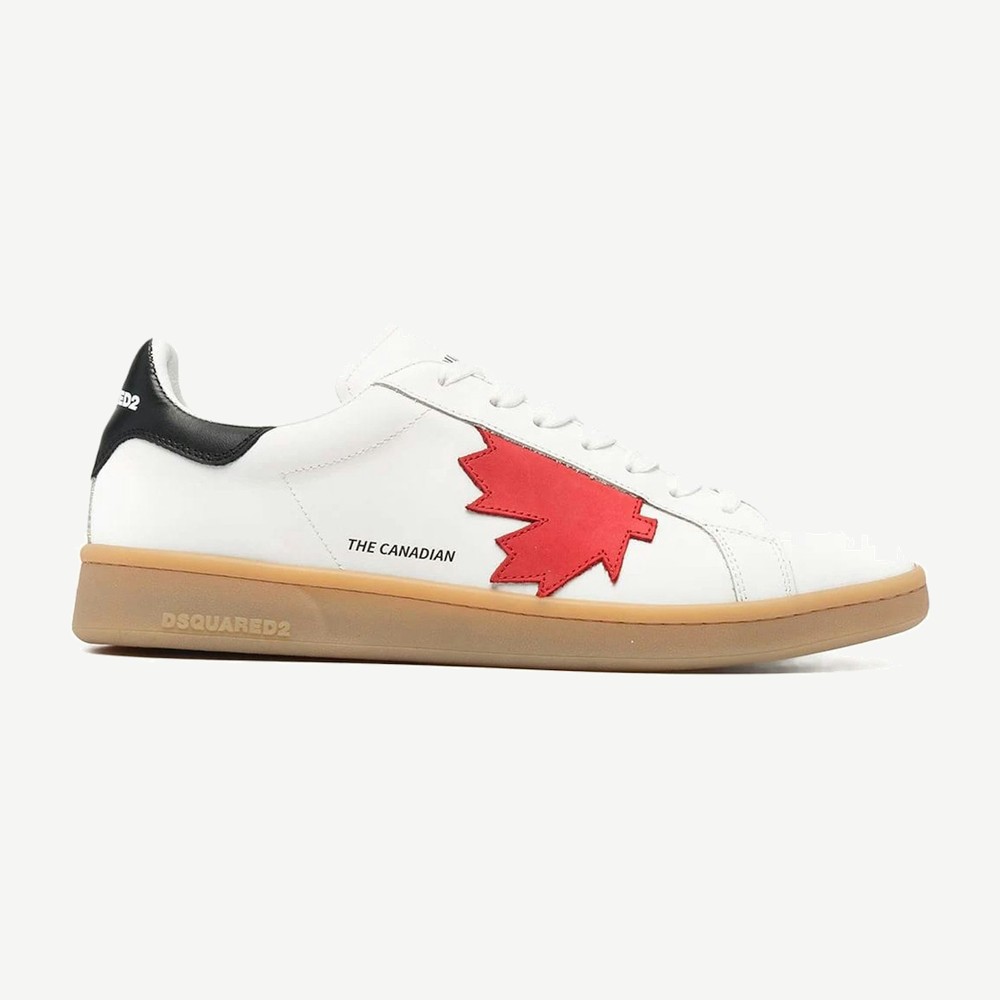 Mape Leaf Low Top Red