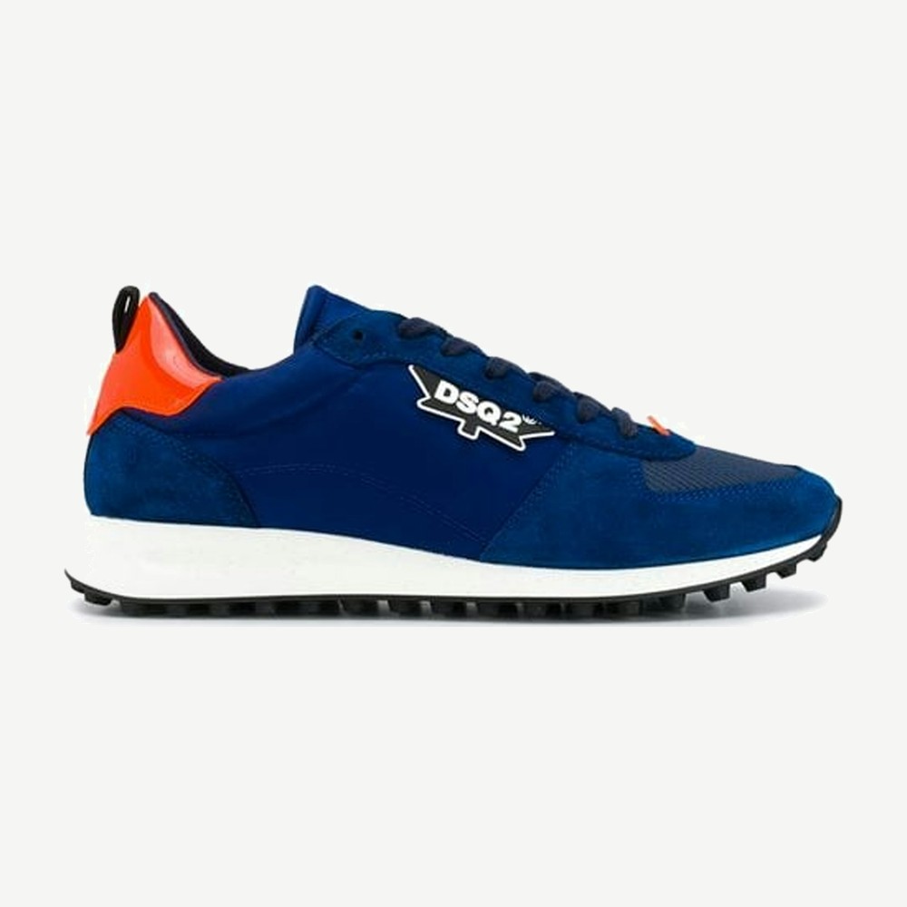 Running Hiker Blue Orange
