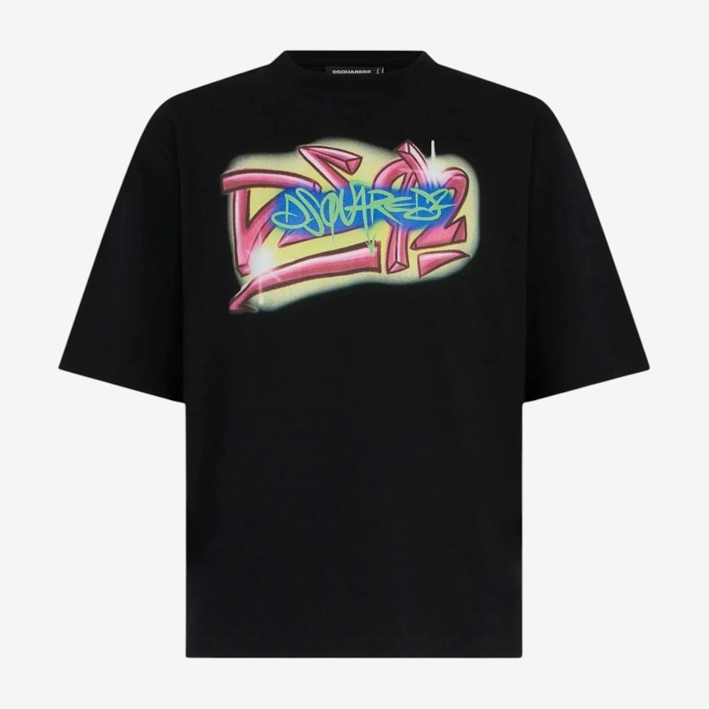 S71gd1652 Loose Fit Tee Black