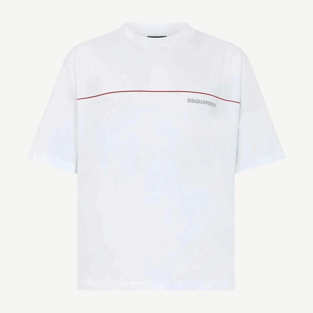 S71gd1653 Loose Fit Tee White