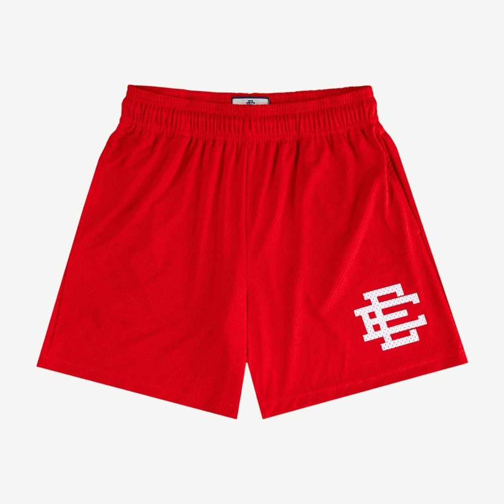 EE Basic Short Ss25 Red White