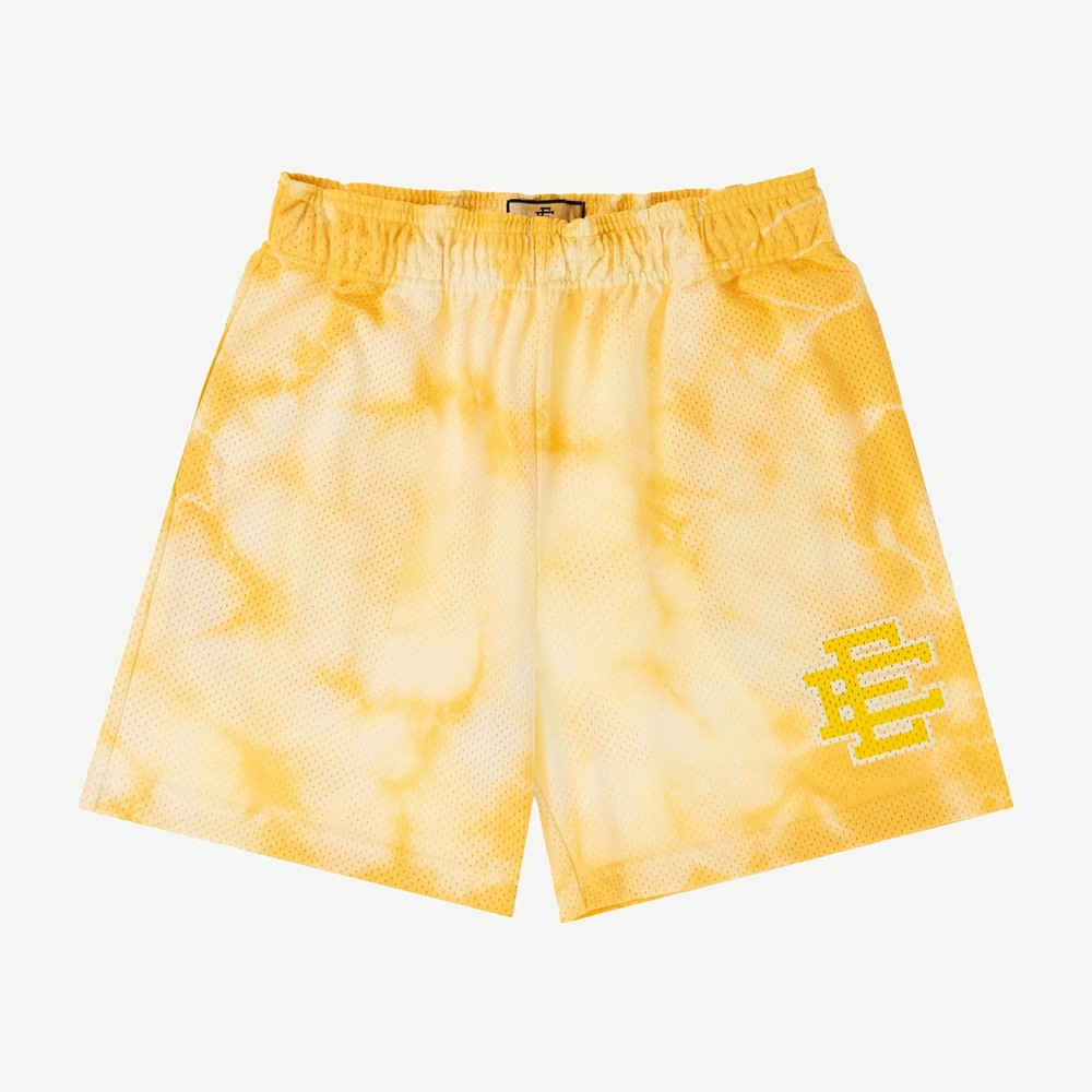 EE Basic Short Yellow Tie Dye