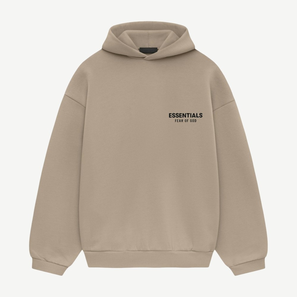 Essentials Fleece Hoodie Desert Sand