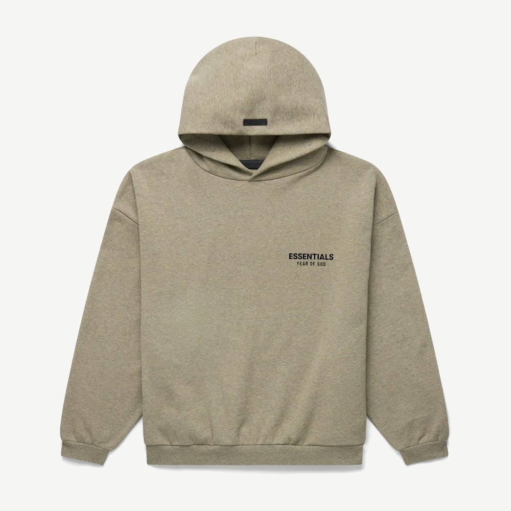 Essentials Fleece Hoodie Fw24 Heather Gray