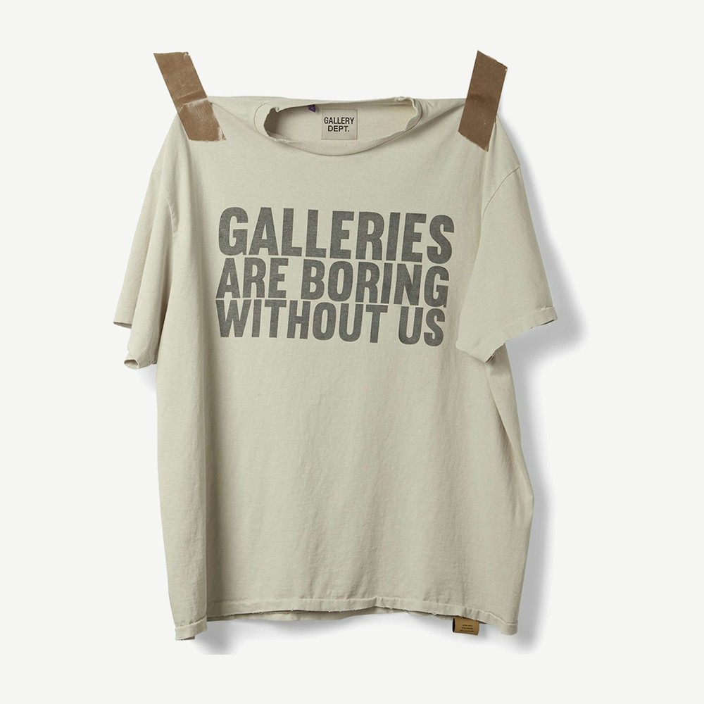 Boring Tee Archival White