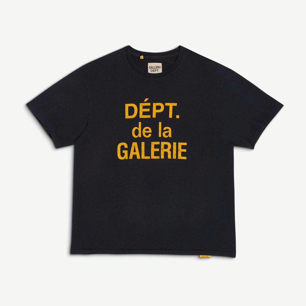 Dept De La Galerie Classic Tee Black