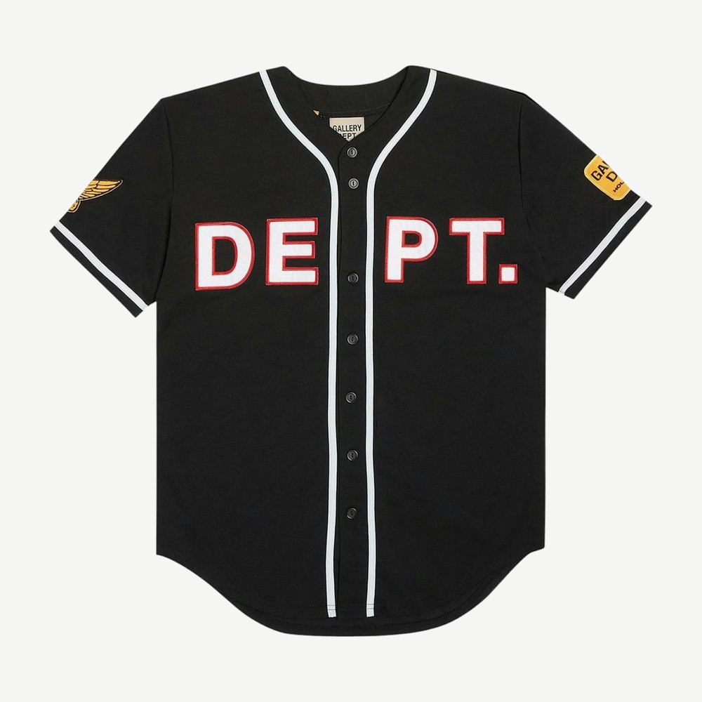 Echo Park Baseball Jersey Black