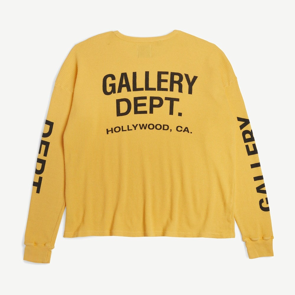 Thermal L S T Shirt Yellow