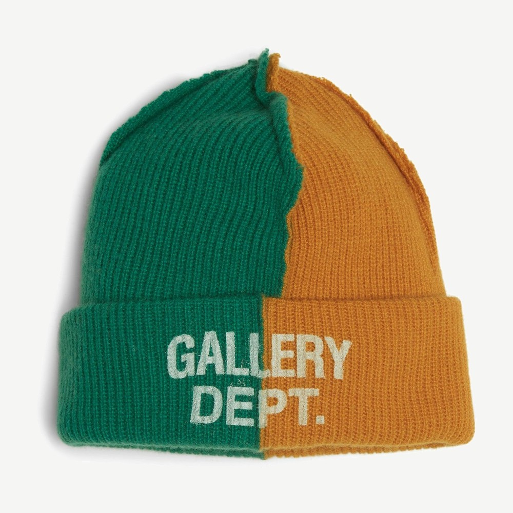 Topanga Beanie Orange Green