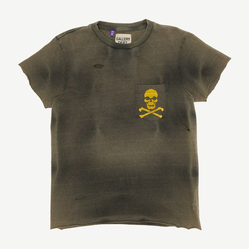 Zip Tee Vintage Black