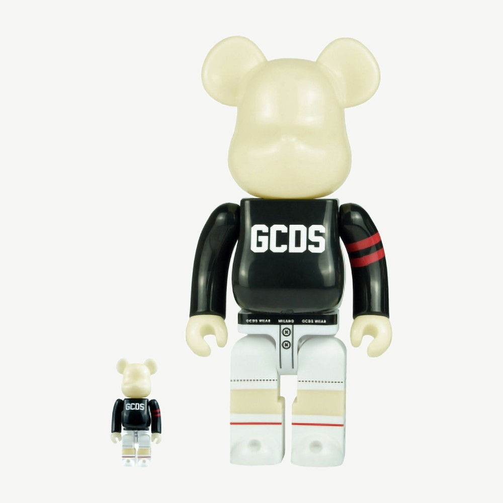 Bearbrick X Gcds 100 400 Set Black