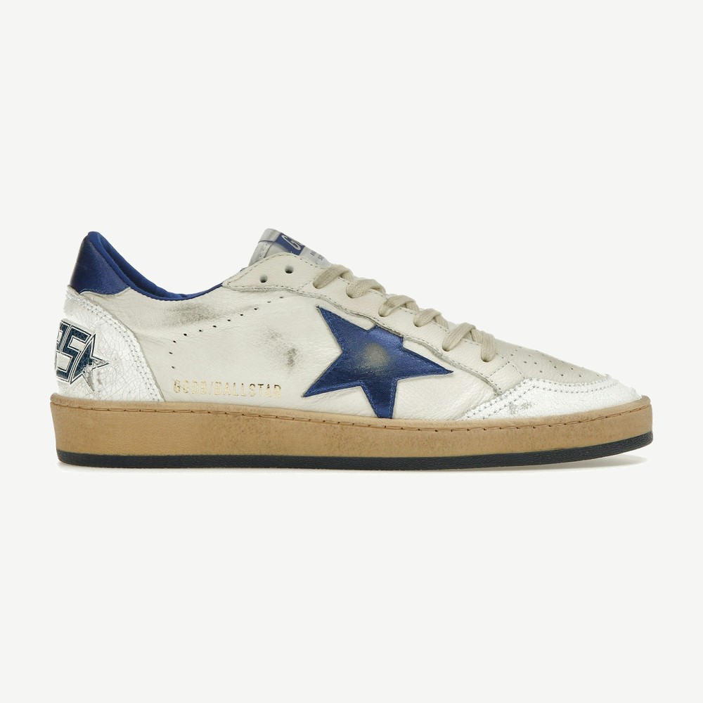 Ball Star Low White Bluette