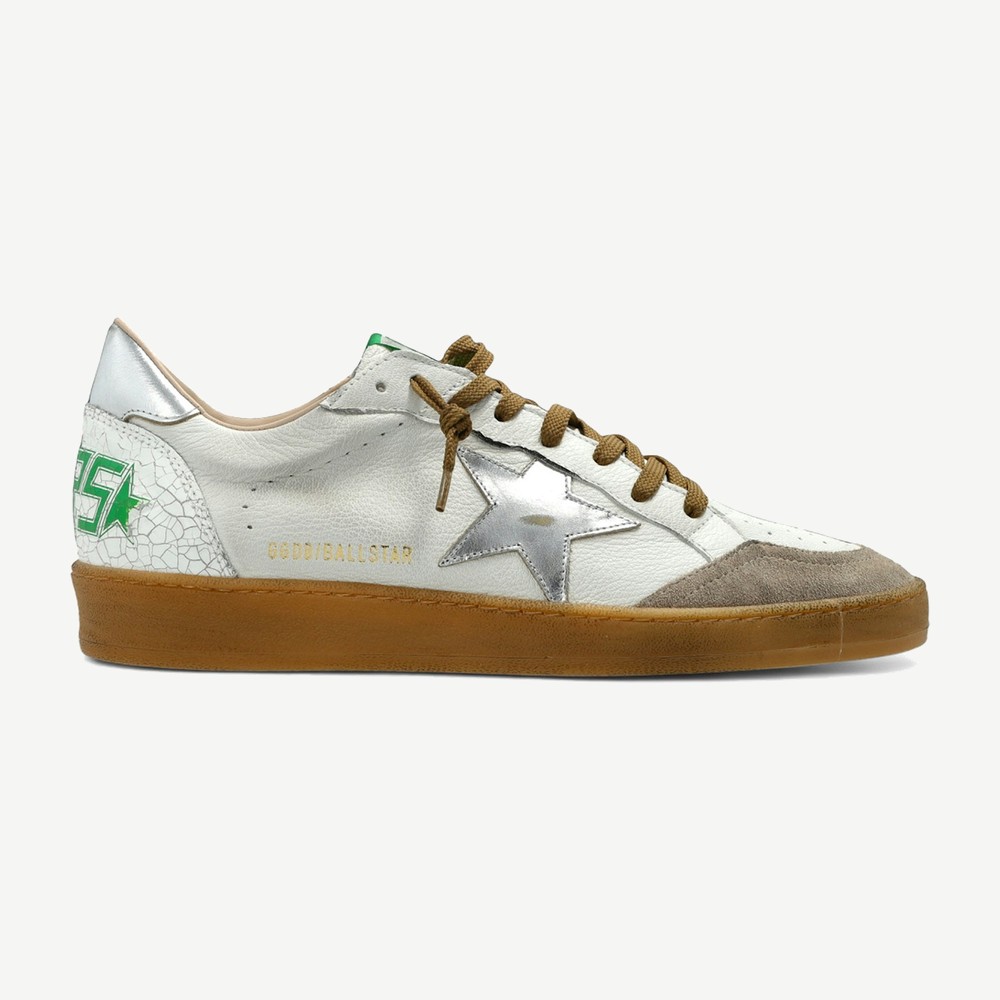 Ball Star White Beige Silver