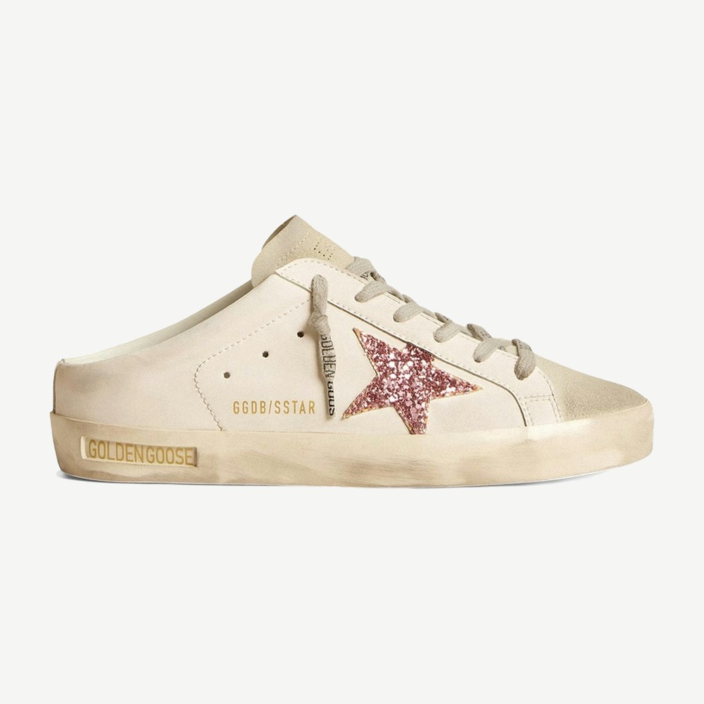Bio Based Super Star Sabot White Ice Pink W