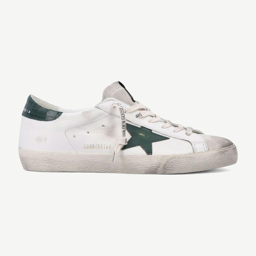 Super Star White Forest Green