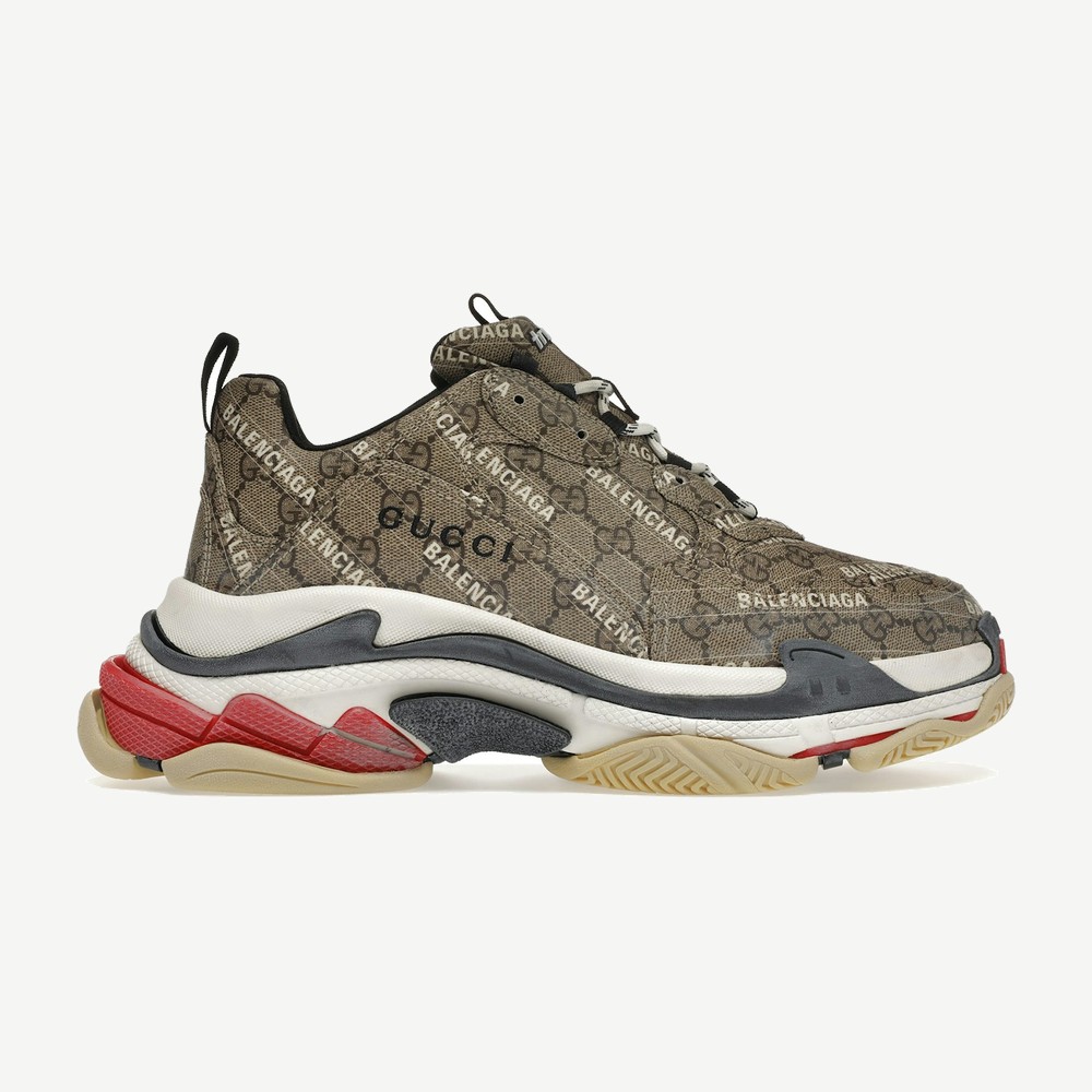 X Balenciaga Triple S The Hacker Project Beige