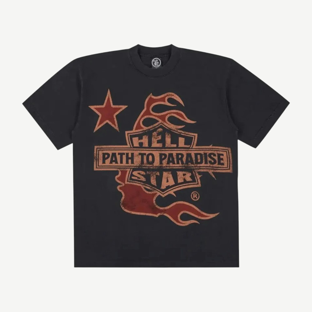 Biker Tour Short Sleeve T Shirt Black