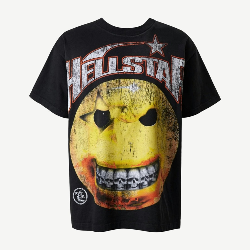Evil Smile T Shirt Black