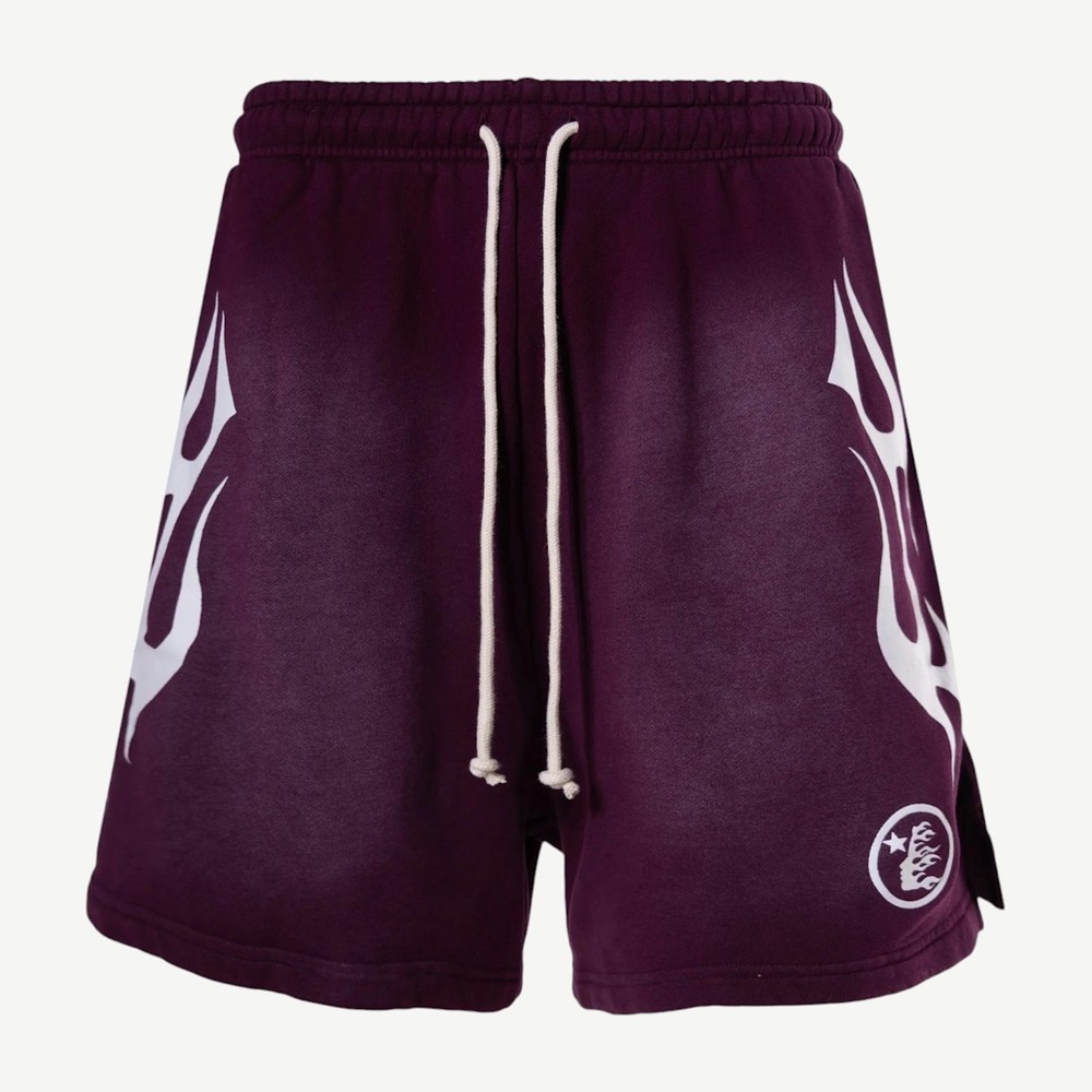 Flame Shorts Brown