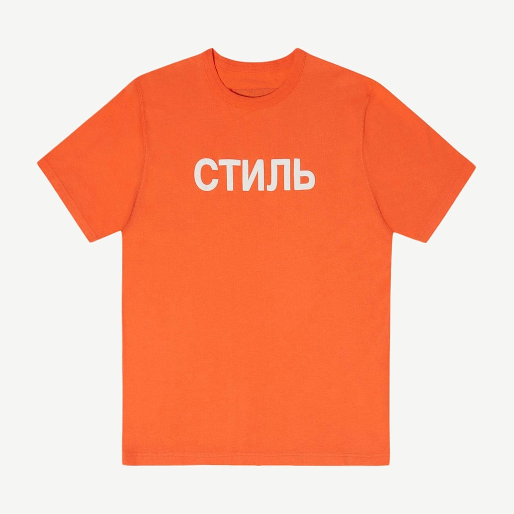 Nf Ctnmb Tee T Shirt Orange White