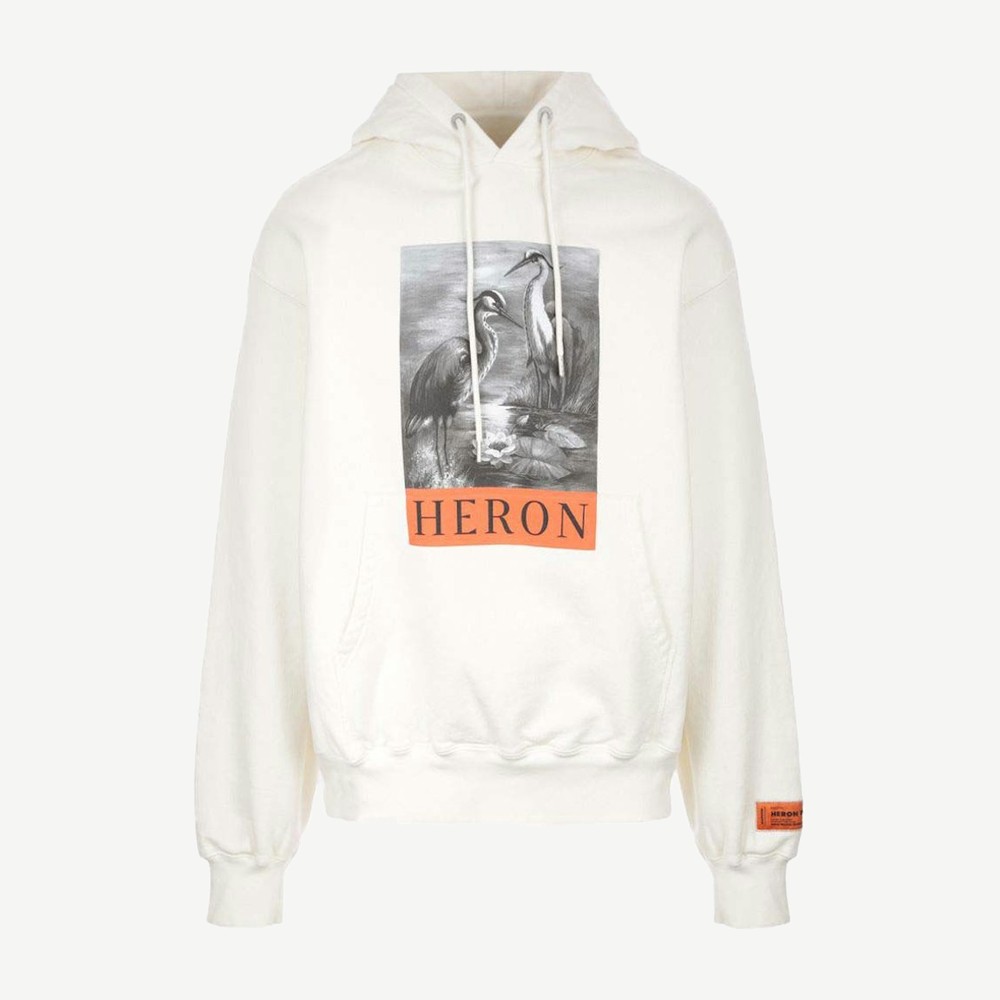 Nf Heron Bw Hoodie White Black