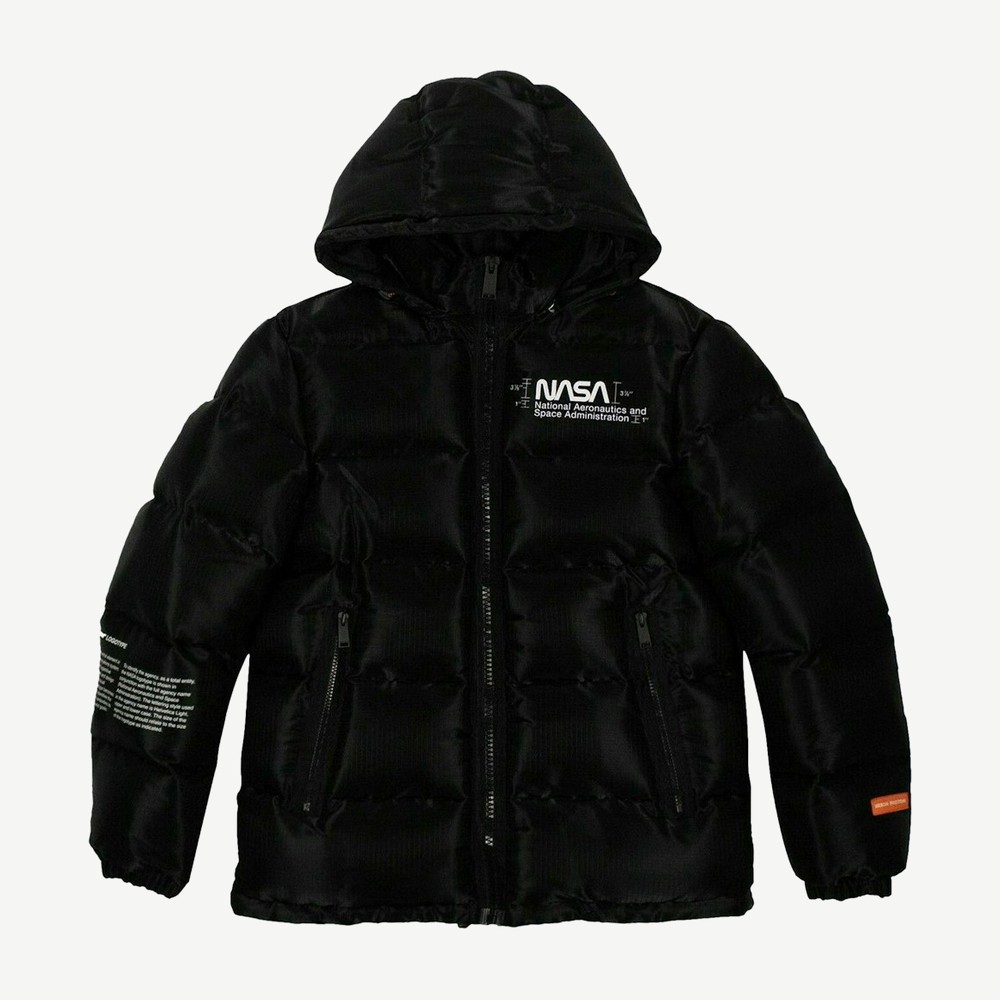 Heron Preston X Nasa Space Jacket Black