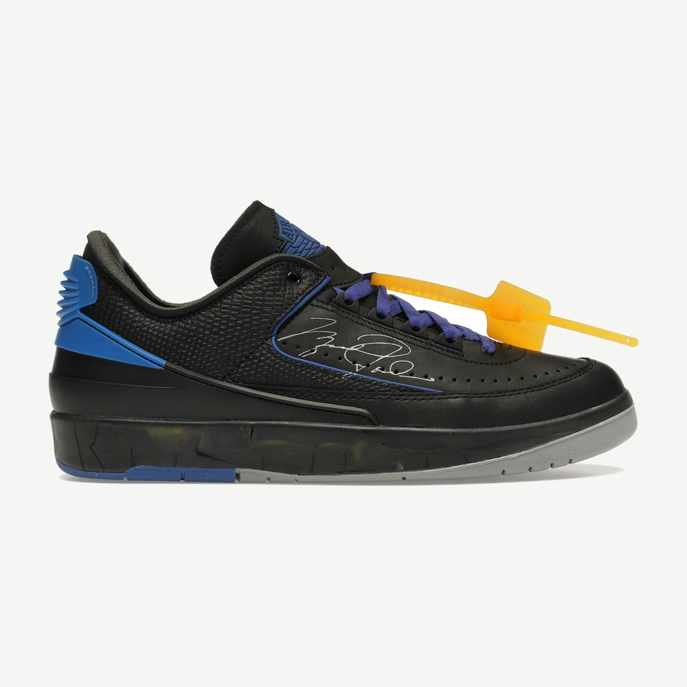 2 Retro Low Sp Off White Black Blue