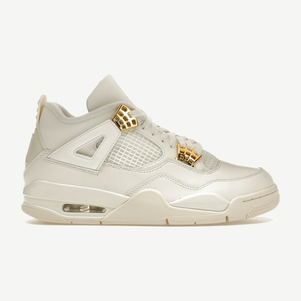 4 Retro Metallic Gold W