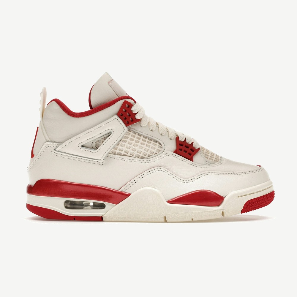 4 Retro Pale Ivory Sierra Red W