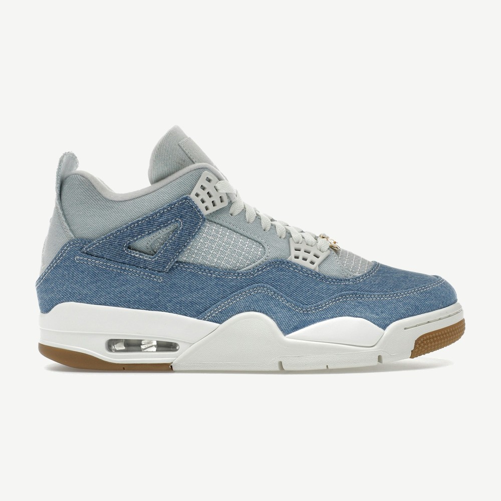 4 Retro Tex Denim Worn Blue W