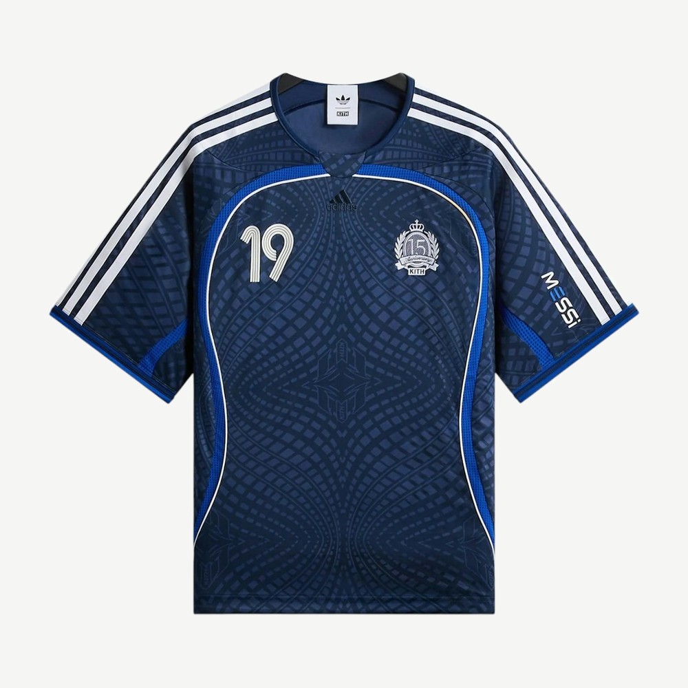 Kith X Adidas Messi Football Jersey Night Navy