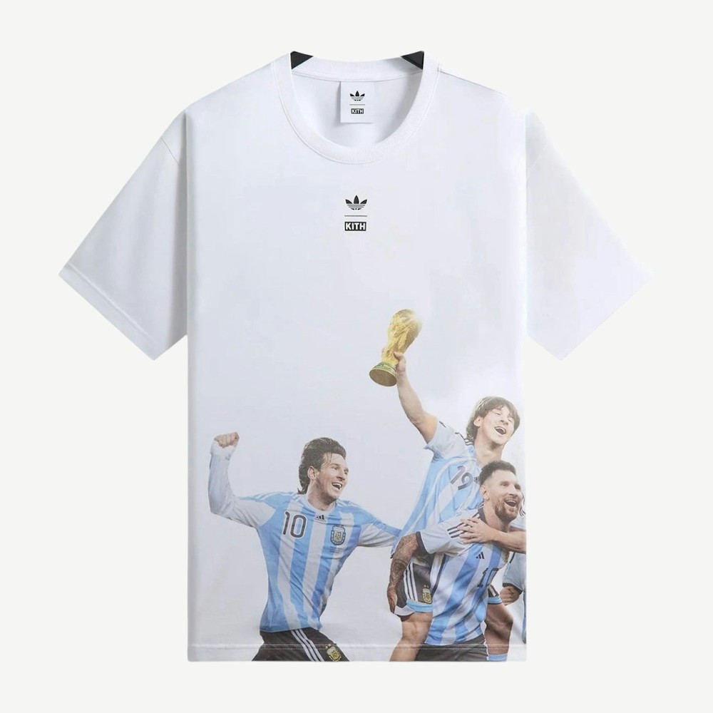 Kith X Adidas Messi Football World Cup Graphic Tee