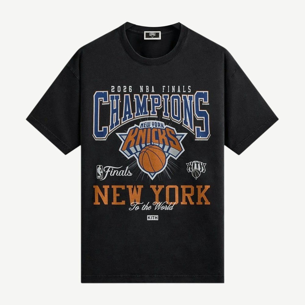 Kith X New York Knicks 2026 Champions Vintage Tee