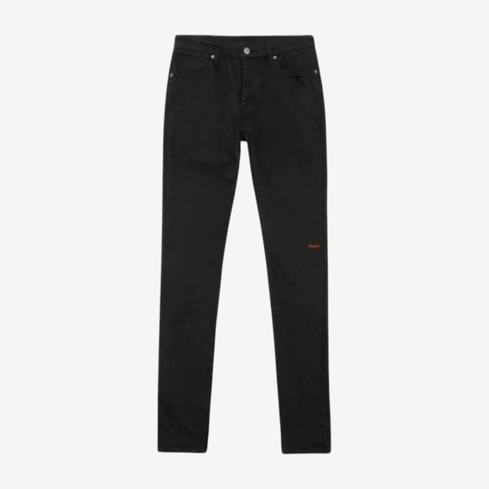 Van Winkle Ghosted Denim Jeans Black